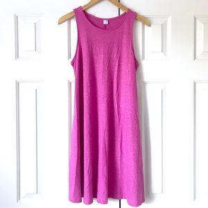 Old Navy Bright Pink Sleeveless A-Line Dress
